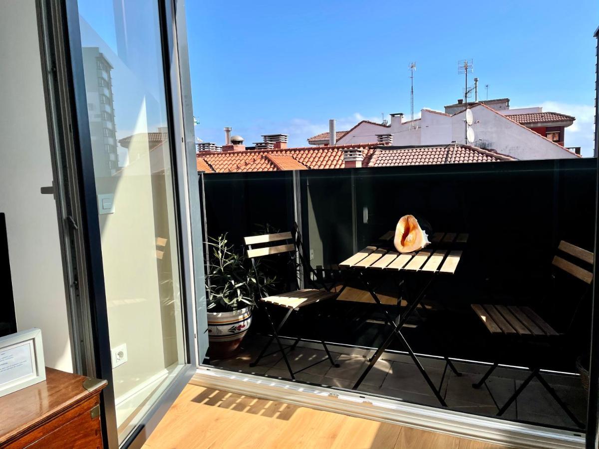 Ferienwohnung Atico Marques Vistas Al Mar - Garaje Opcional Gijón Exterior foto